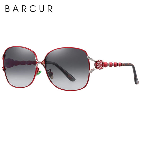 BARCUR Classic Polarisierte Sonnenbrille – Luxusbrillen für Damen