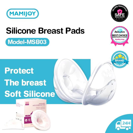 MAMIJOY MSB03 Wearable Milk Saver - 2pcs Breastmilk Collector