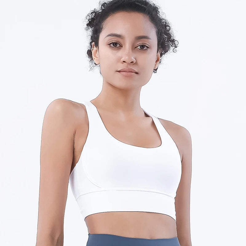 SOISOU Women's Cropped Bralette - Breathable Sports Bra in 25 Colors