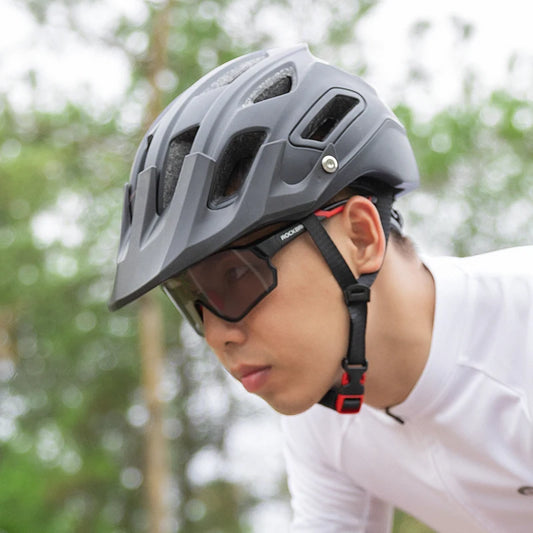 ROCKBROS Cycling Glasses - Photochromic MTB Road Bike Sunglasses with UV400 Protection