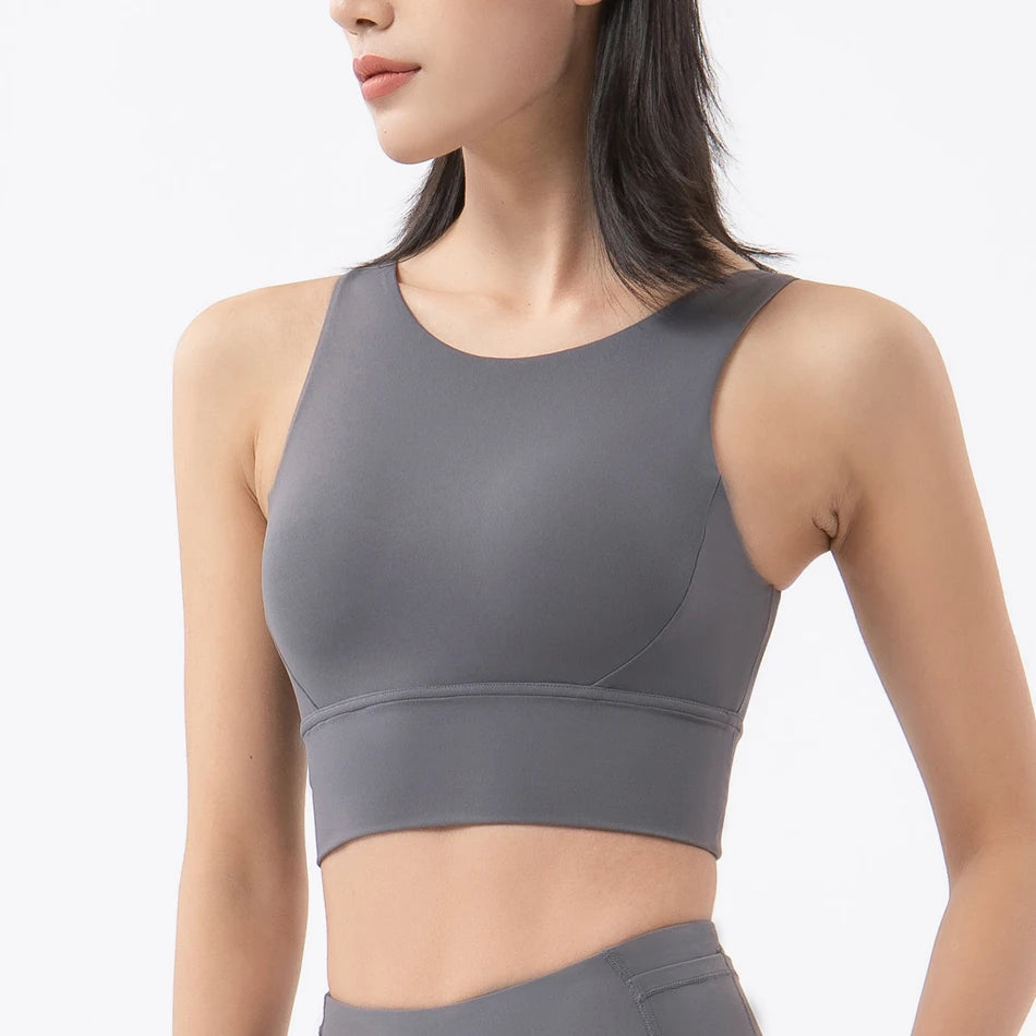 SOISOU Women's Sports Bra - Breathable, Comfortable, Stylish Athletic Wear