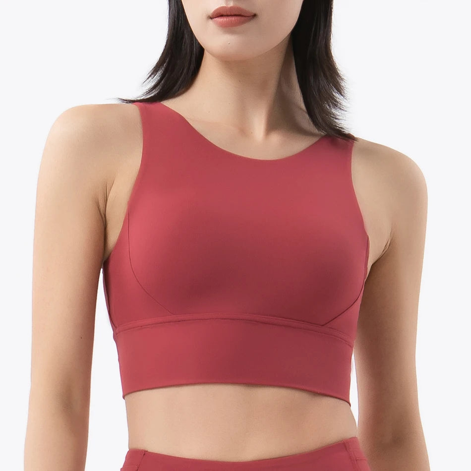 SOISOU Women's Sports Bra - Breathable, Comfortable, Stylish Athletic Wear