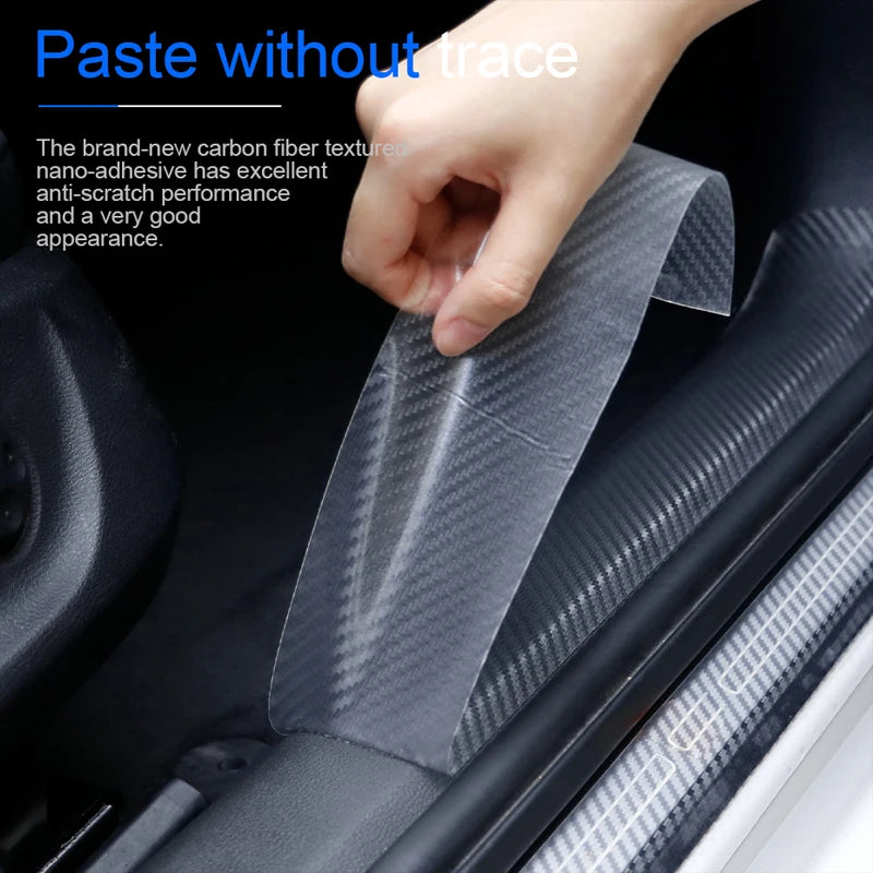 3D Carbon Fiber Auto Door Edge Protector Film