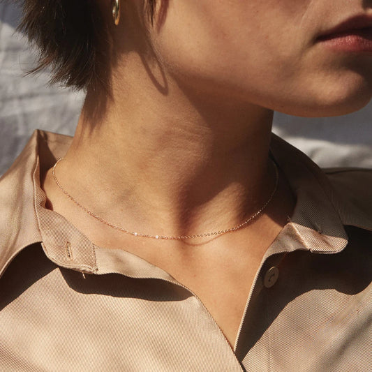 eManco Fine Chain Necklace - Stainless Steel Gold Color Pendants for Women - Perfect Statement Jewelry Gift