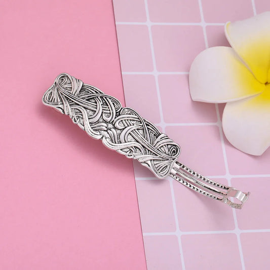 Skyrim Retro Decoration Irish Knot Hair Pins - Vintage Antique Gold Hair Barrette Accessories for Women