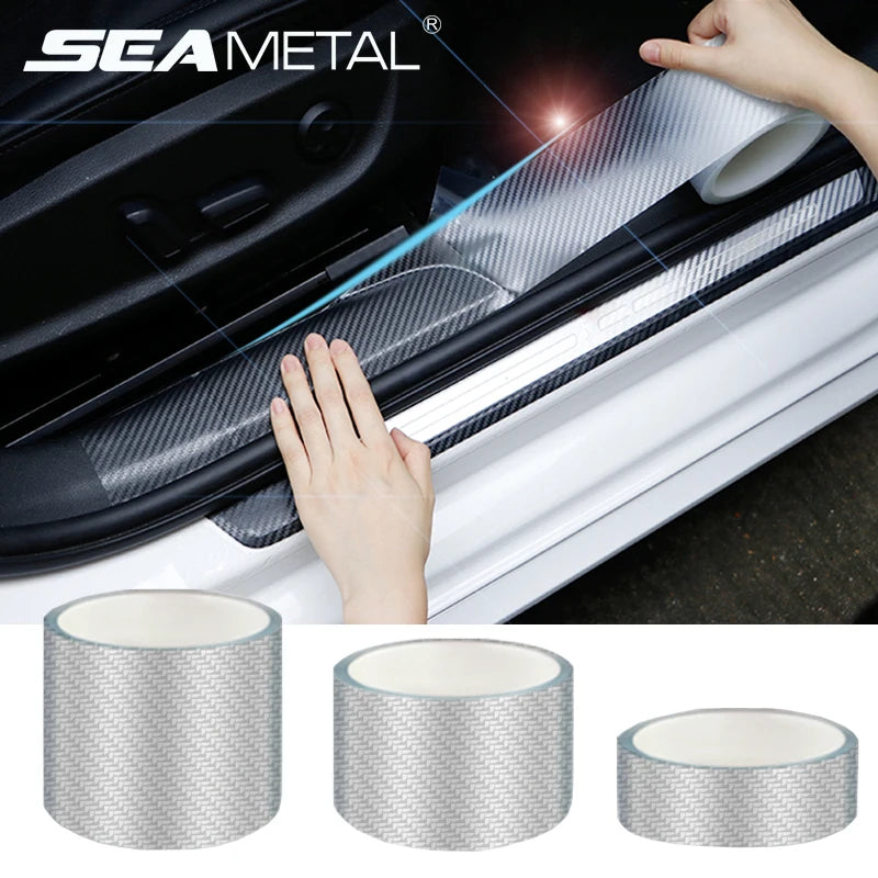 3D Carbon Fiber Auto Door Edge Protector Film