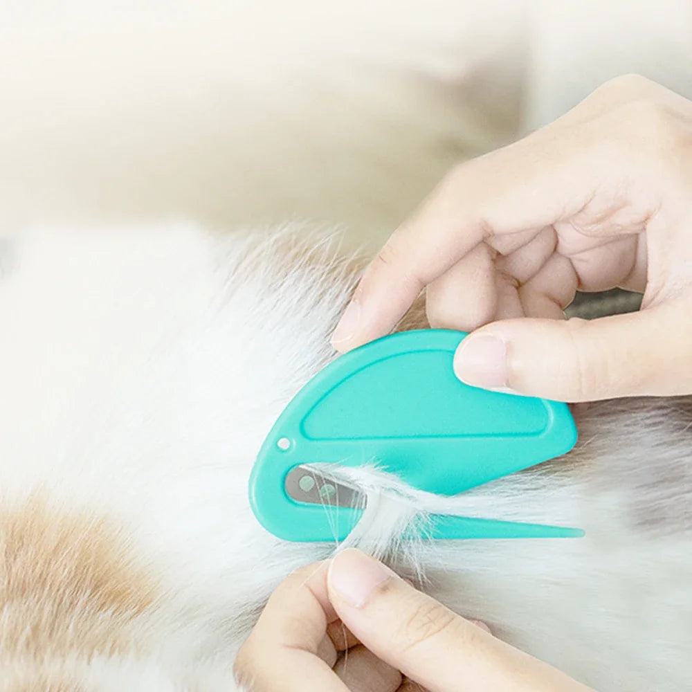 Pet Hair Removal Knot Unknot Knife for Dogs and Cats - 2024 Grooming Shedding Scissors