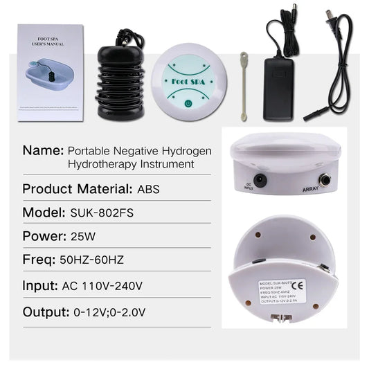 Ionic Foot Bath Detox Machine | Experience Relaxation & Wellness at Home