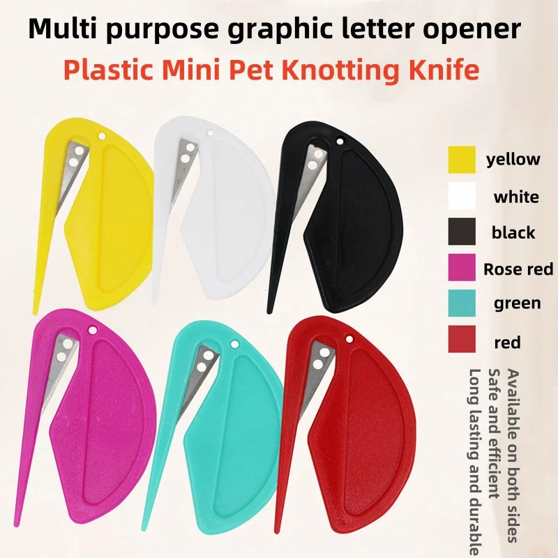 Pet Hair Removal Knot Unknot Knife for Dogs and Cats - 2024 Grooming Shedding Scissors