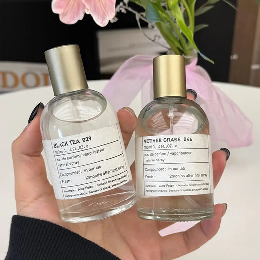 Laboratory Unisex Perfume - Fresh Natural Floral Fruity Fragrance with Black Tea and Sandalwood