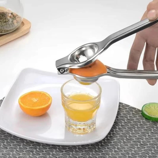 Stainless Steel Manual Juicer Processor - Lemon Squeezer & Orange Fruit Pressing Kitchen Accessories