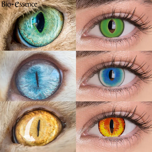 Bio-Essence Cat Eye Cosplay Contact Lenses