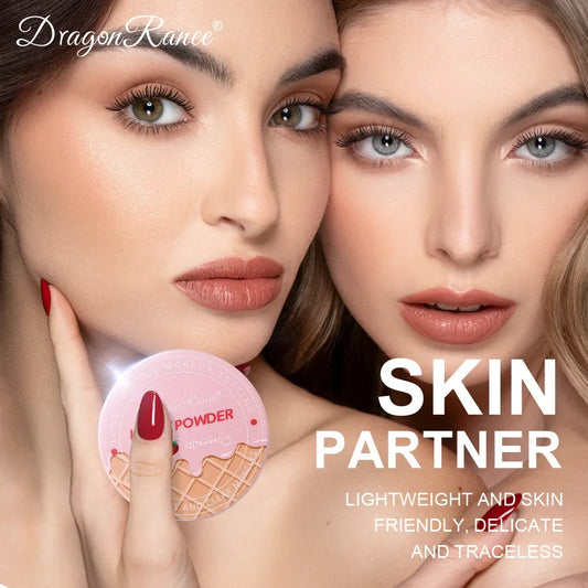 3-Color Matte Face Loose Powder - Waterproof Oil Control Makeup Powder