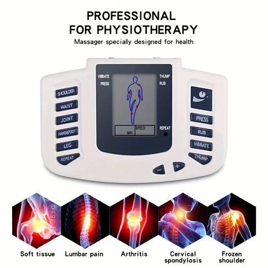 Full Body TENS Muscle Electro Stimulator | EMS Acupuncture Therapy Massage Apparatus