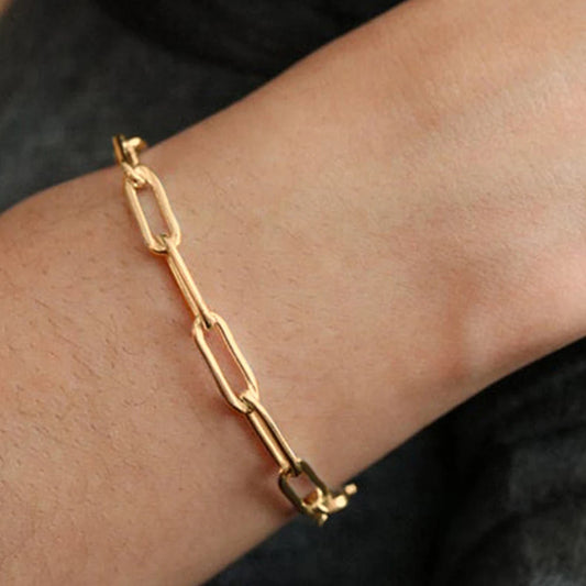 Vintage Style Stainless Steel Bracelets for Women - Simple and Delicate Jewelry