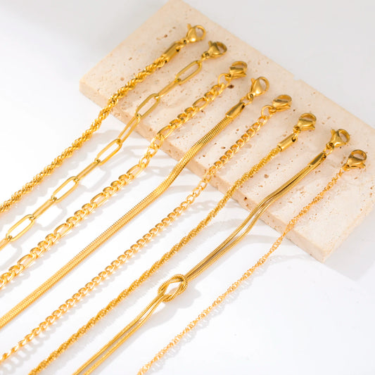 Skyrim Stainless Steel Gold Color Bracelet - Trendy Minimalist Jewelry for Women