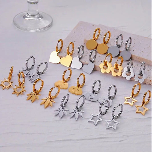 Skyrim Stainless Steel Women's Earrings - Fashion Jewelry Gift
