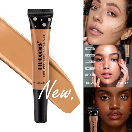 Full Cover Liquid Concealer - 8 Color BB Cream Foundation for Natural Brightening Makeup