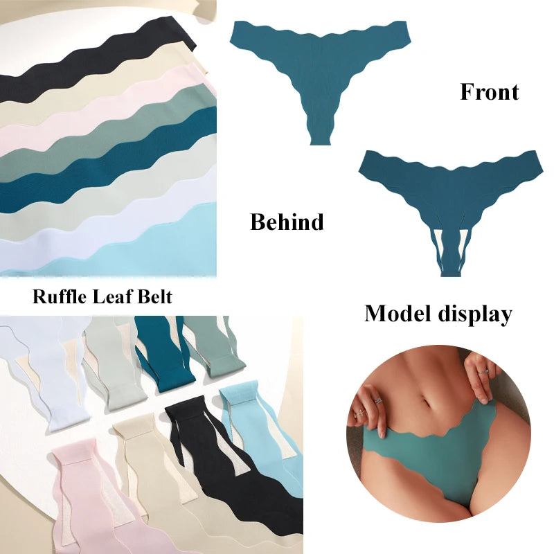 4pcs Seamless Knitting Underwear for Women