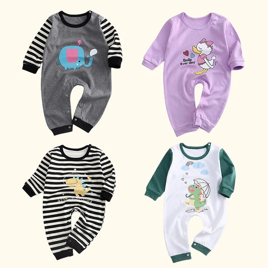 Cotton Baby Rompers - Newborn Bodysuit