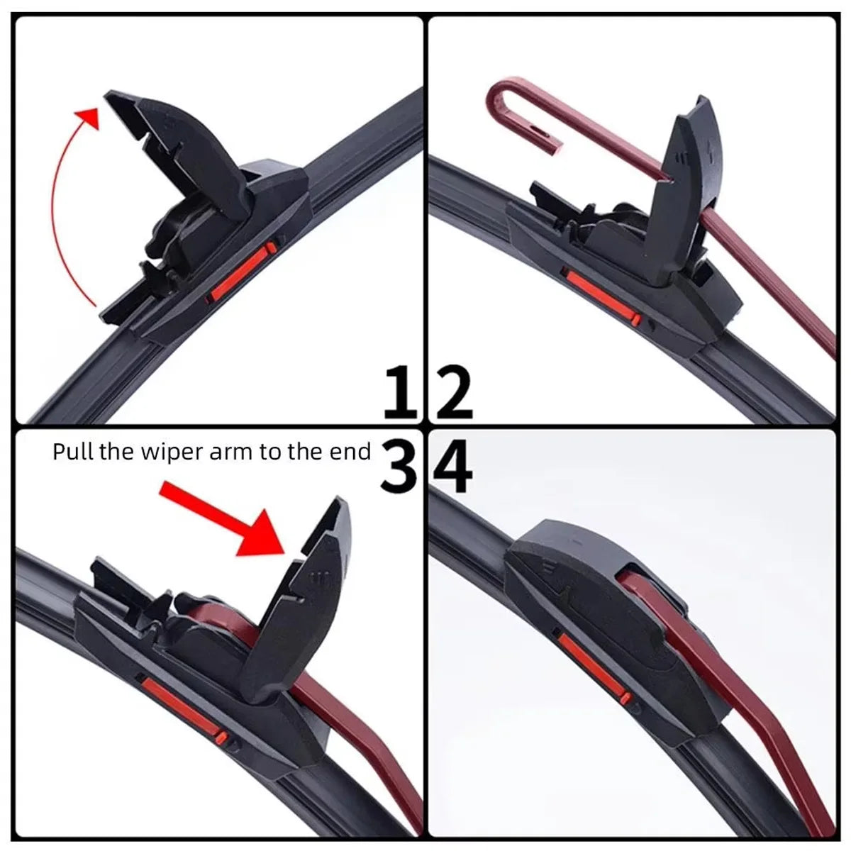 Silent General Purpose Car Wiper Blades