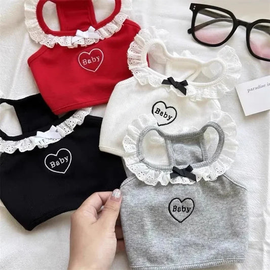 Stylish Summer Vest for Teacup Dogs - Perfect for Playful Outings