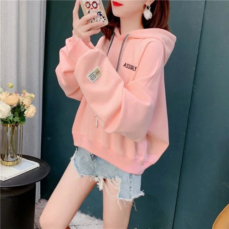 Women Goth Elegant Winter Hoodie