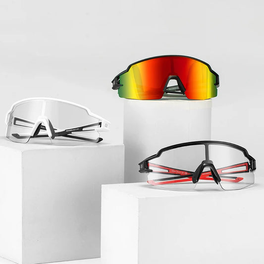 ROCKBROS Photochromic Cycling Glasses - Ultimate Eye Protection for Outdoor Sports