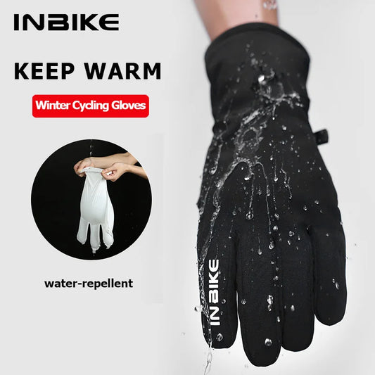 INBIKE Winter Gloves for Men and Women - 3M Thinsulate Gloves for Cold Weather, Touch Screen, Water-Resistant, Windproof Riding Gloves