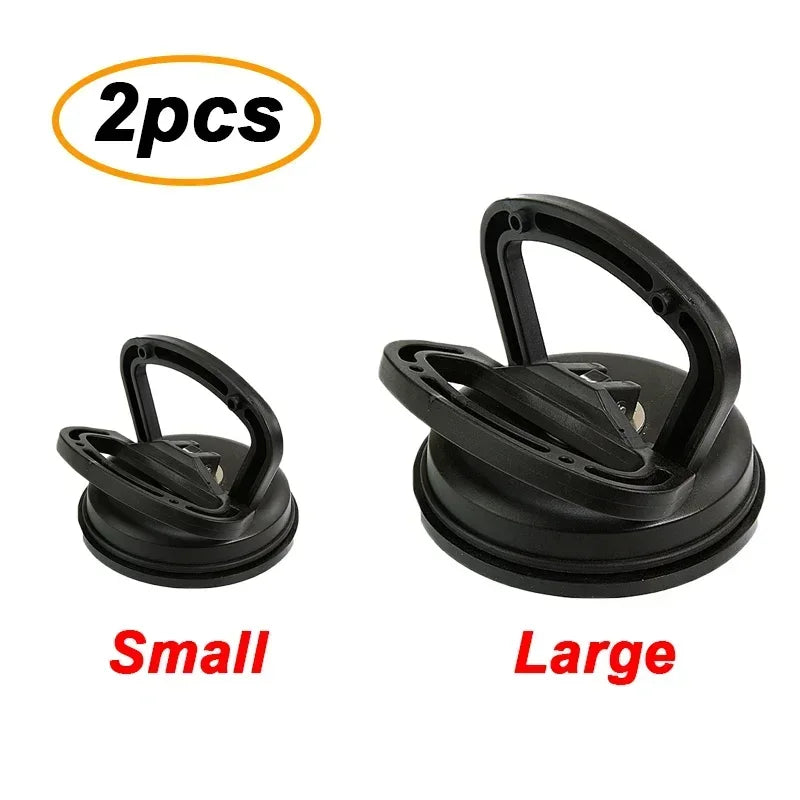 Car Dent Removal Tool - 2-inch Black/Orange Suction Cup for Easy Body Repair
