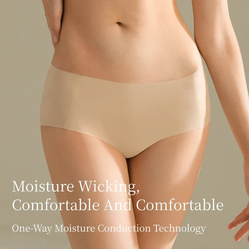 SUJIIN Women's Seamless Underwear Briefs