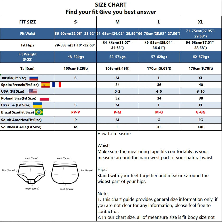 2PCS Cotton Lace Brazilian Briefs for Women