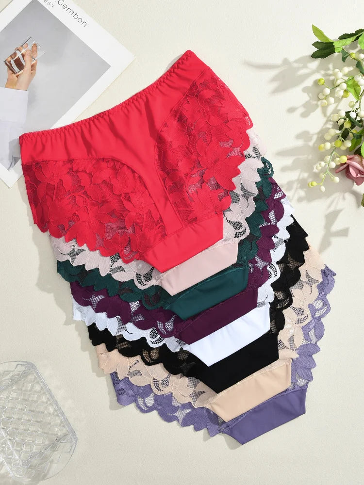 Luxury Lace Patchwork Seamless Women’s Underwear