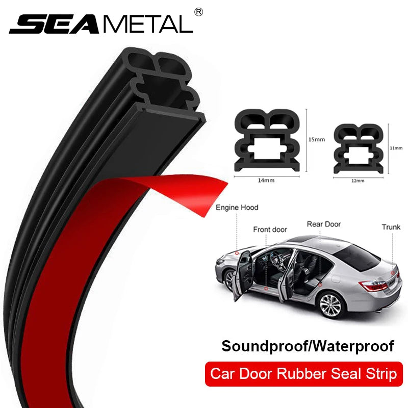 SEAMETAL Car Door Rubber Seal Strip