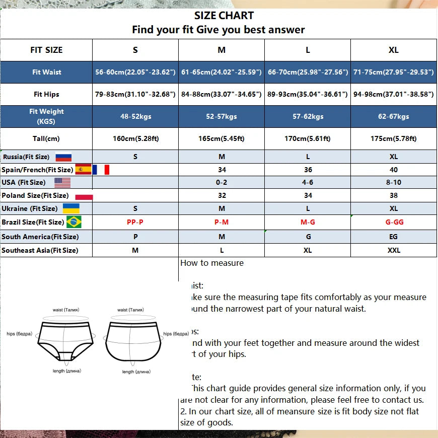 FINETOO 3Pcs Women Lace Hollow Out Underwear