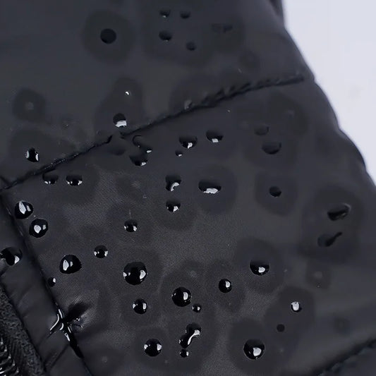 Waterproof Warm Dog Clothes - Winter Vest Padded Zipper Jacket for All Dog Sizes