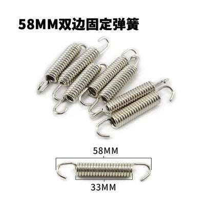 Universal Motorcycle Exhaust Spring Hooks - 2PC Set