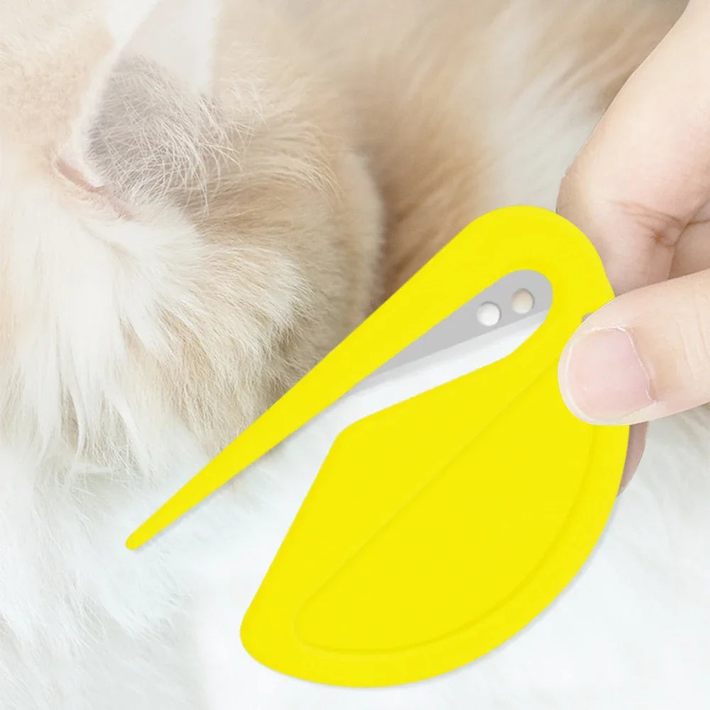 Pet Hair Removal Knot Unknot Knife for Dogs and Cats - 2024 Grooming Shedding Scissors