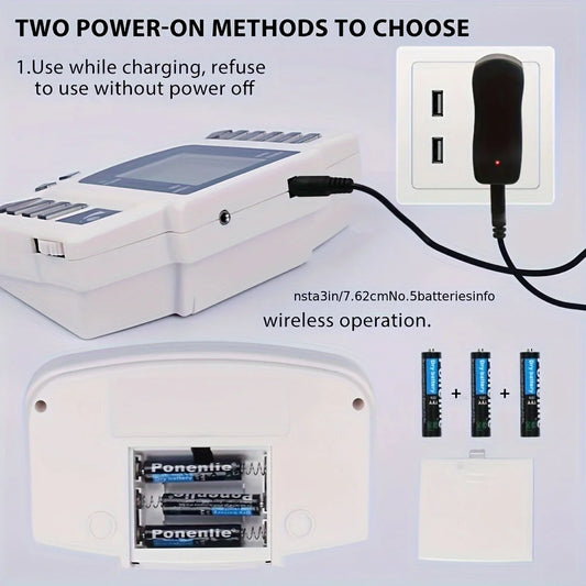 Full Body TENS Muscle Electro Stimulator | EMS Acupuncture Therapy Massage Apparatus