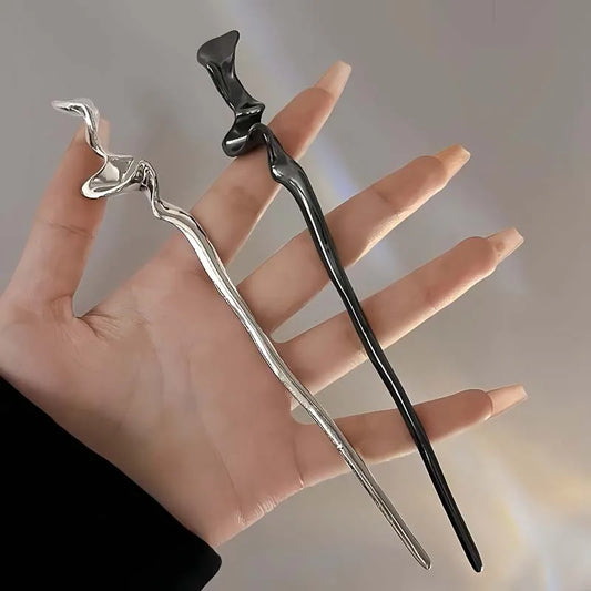 2024 Chinese Style Vintage Hair Sticks - Elegant Chopstick Hairpins for Women