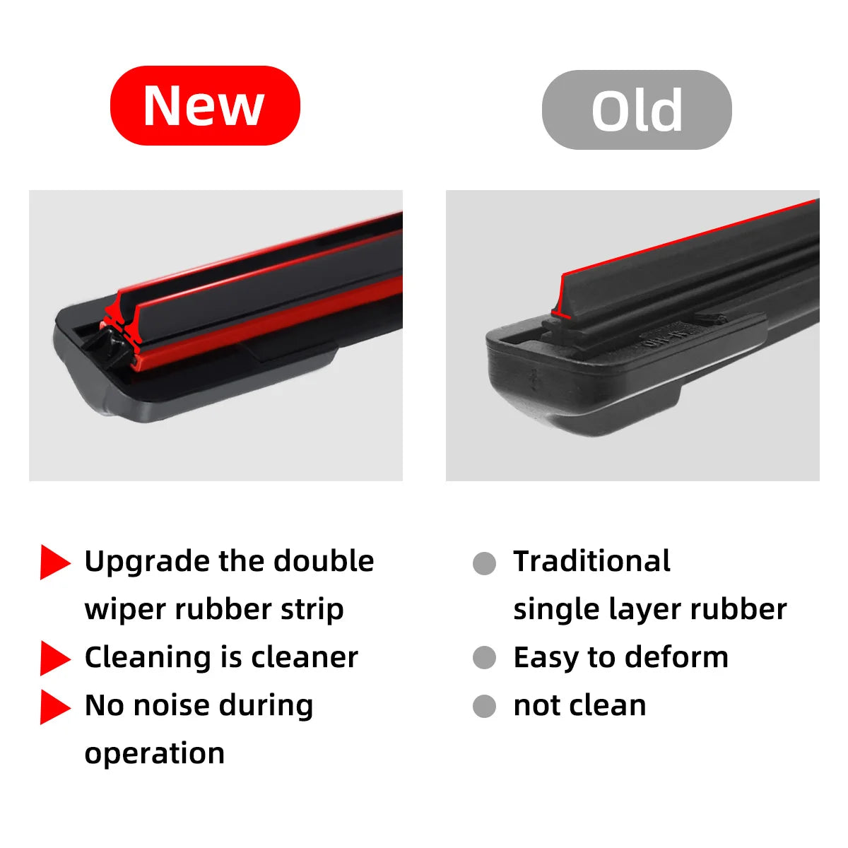 Silent General Purpose Car Wiper Blades