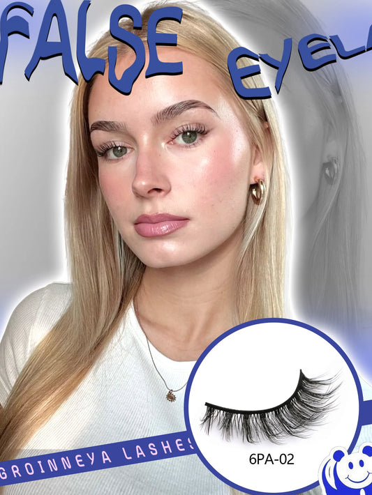 GROINNEYA Fluffy Manga Eyelashes