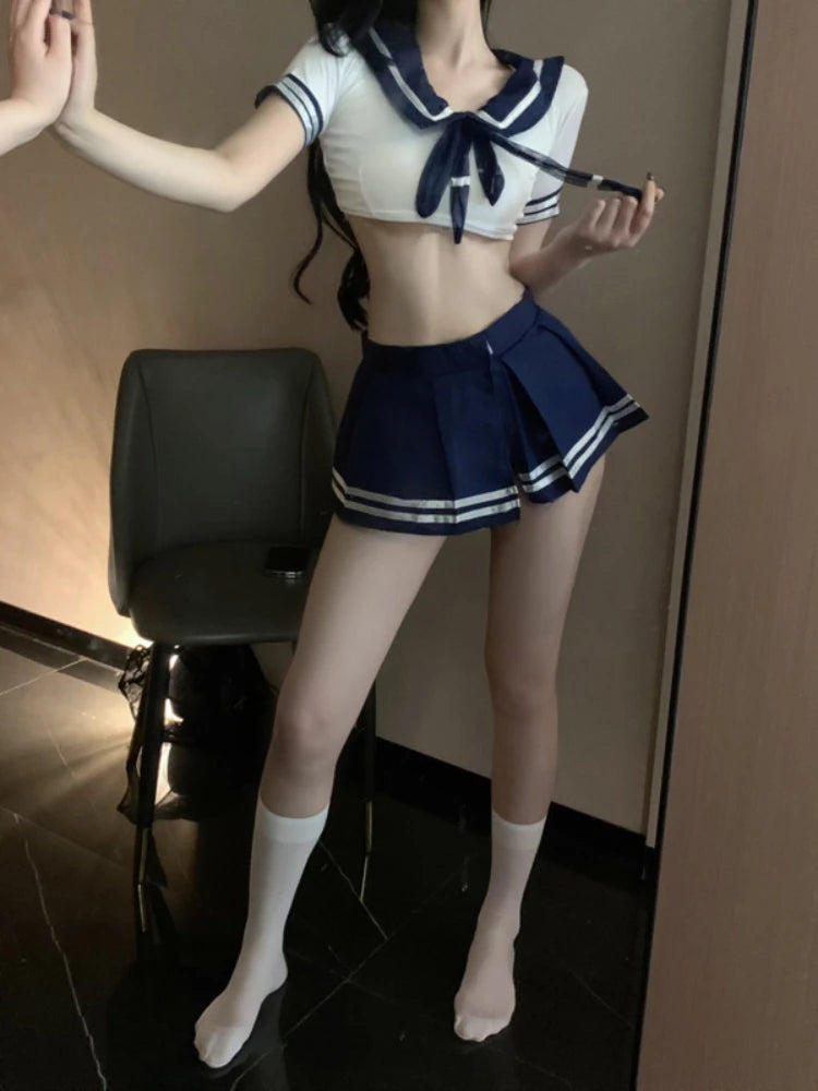 Anime School Girl Cosplay Lingerie