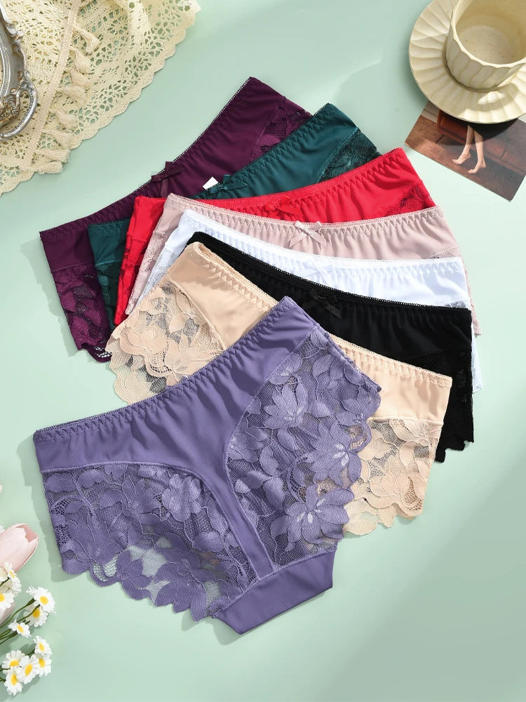 Luxury Lace Patchwork Seamless Women’s Underwear