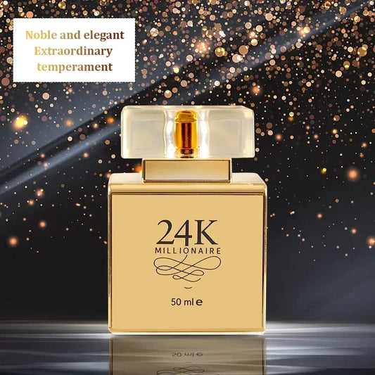 24K Gold Women's Perfume - Lasting Fragrance 50ML - Exclusive to Southeast Asia