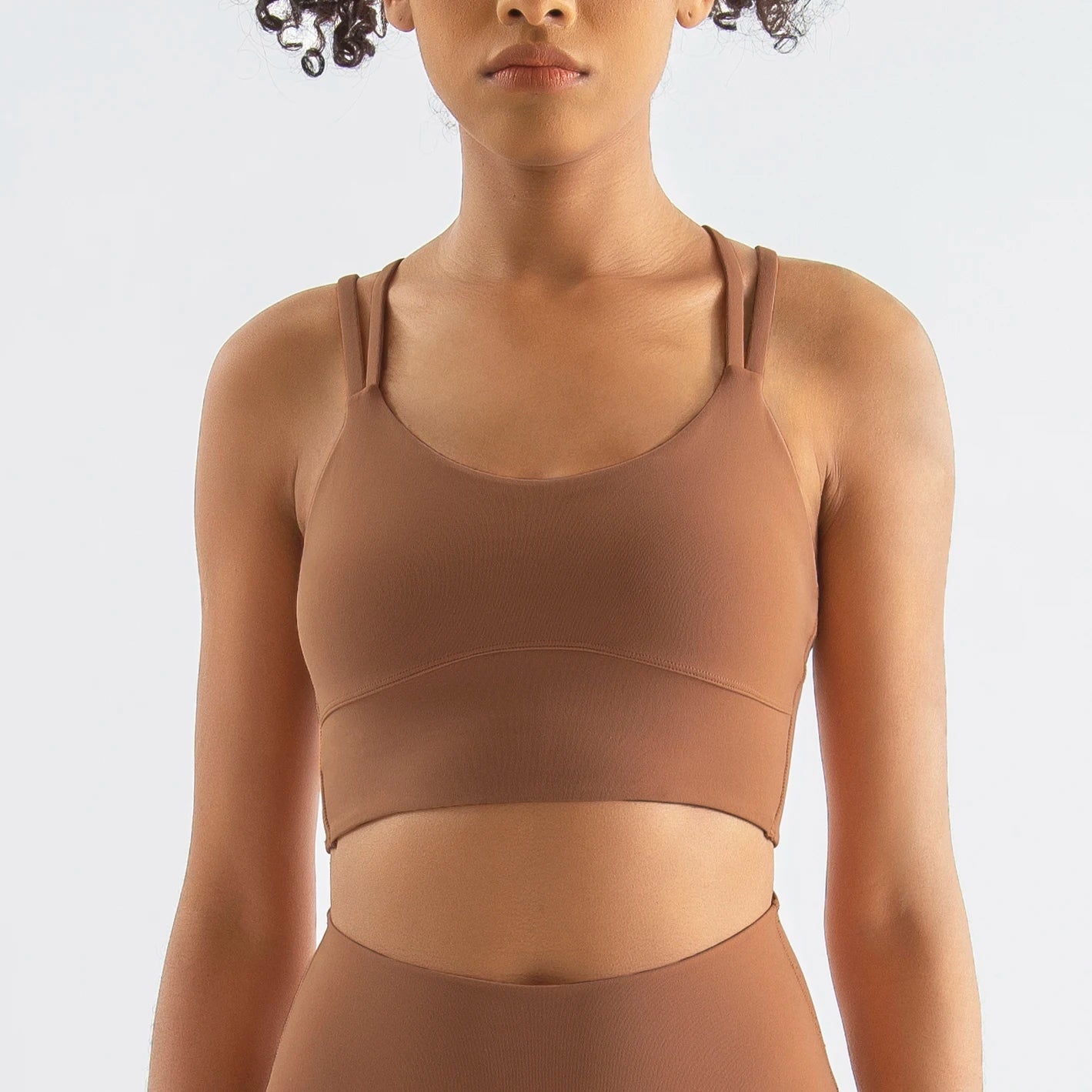 SOISOU New Nylon Top Women Sports Bra