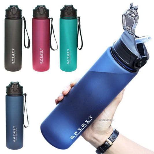 750ml Motivational Water Bottle with Straw - Large Capacity Leakproof Jug for Gym Travel and Outdoor Sports