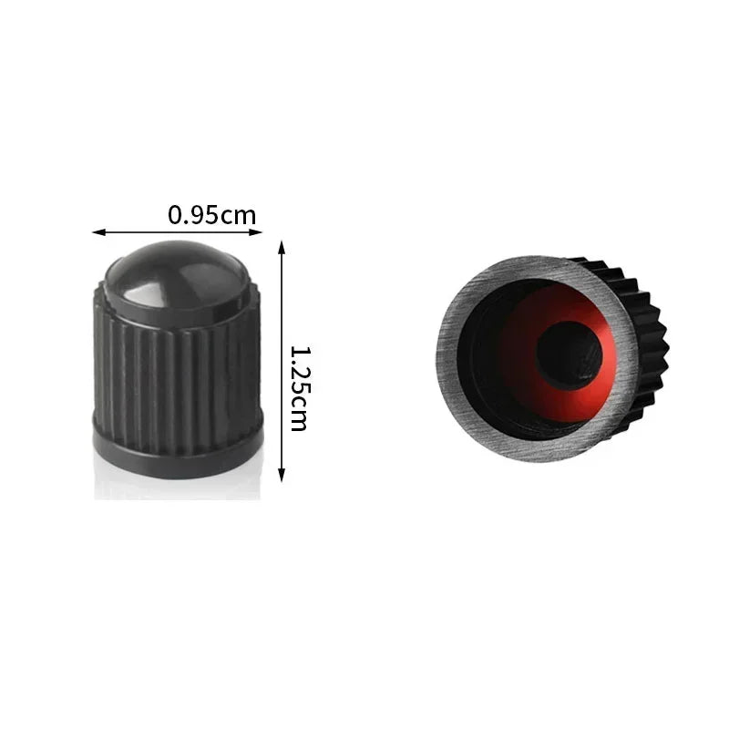 1/10/20PCS Car Tire Valve Plastic Bike Caps - Dustproof and Airtight Covers for Cars, Motorbikes, Trucks, and Bicycles