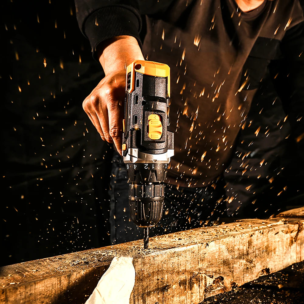 DEKO Cordless Drill 12V/16V/20V – Mini Wireless Electric Screwdriver with Lithium-Ion Battery for Home DIY