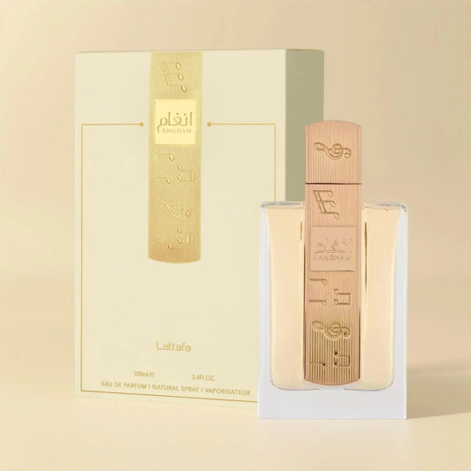 100ml Unisex Arab Perfume Angham - Luxury Lasting Floral Fragrance for Men and Women